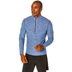 Lululemon Surge Warm 1/2 Zip Silver size large